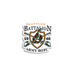 Rattler ROTC Battalion Sticker - 4" - Private Sticker