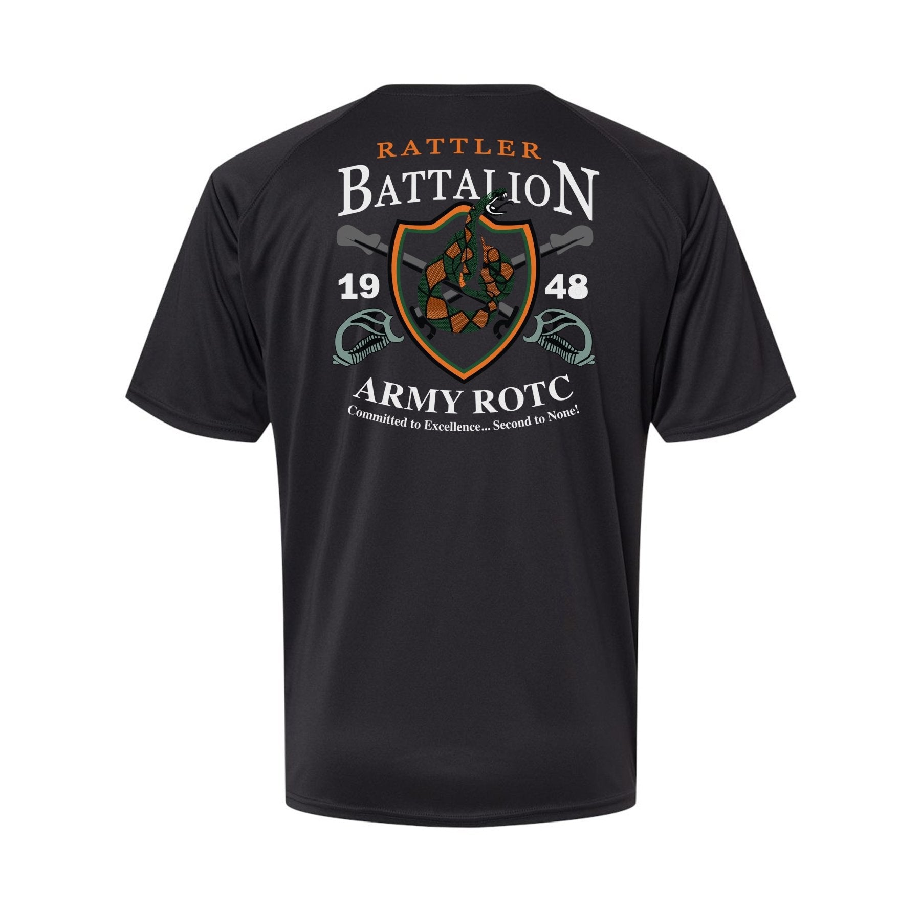 Rattler ROTC Perfomance Tee - Small - Private Performance Wear