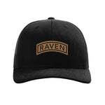 Raven Tab Leather Snap - Back - OSFA - Headwear