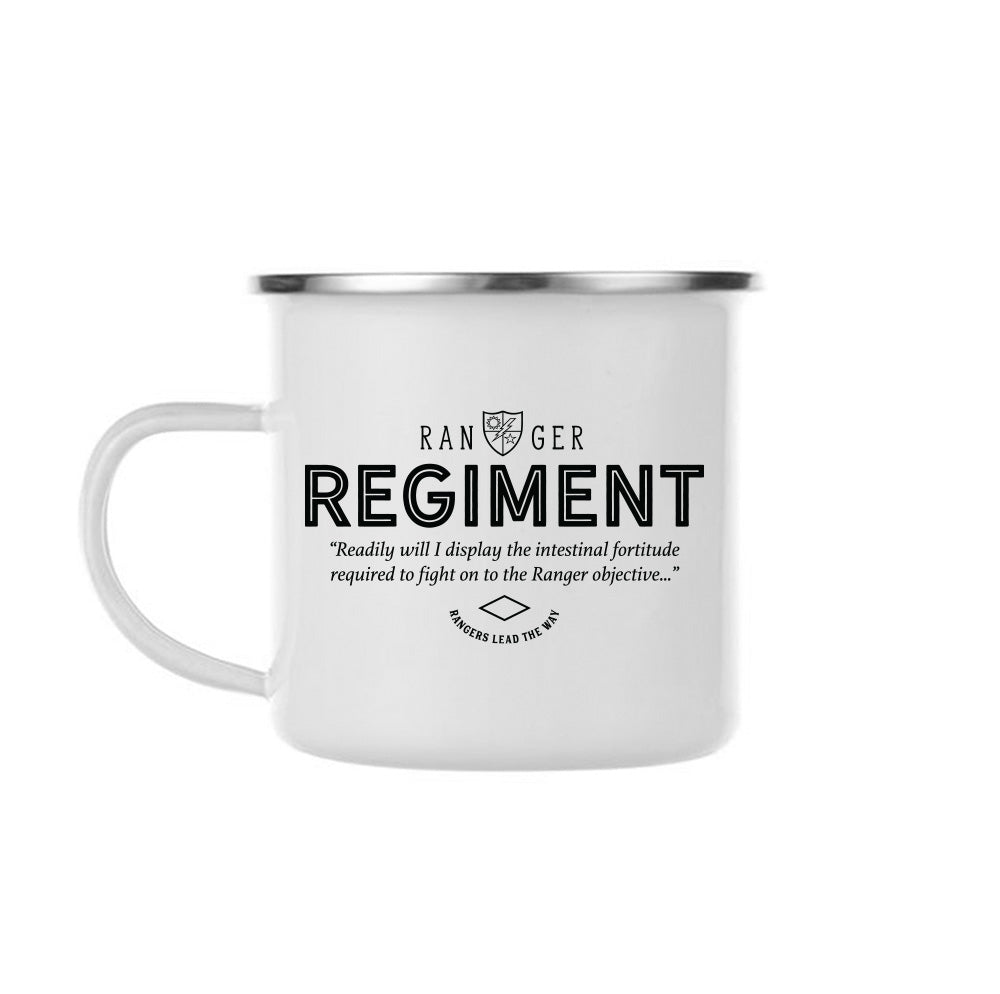 Readily Will I Display Enamel Camp Mug - Mug