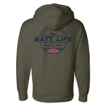 Retro Batt Life Hoodie - Small - Hoodie