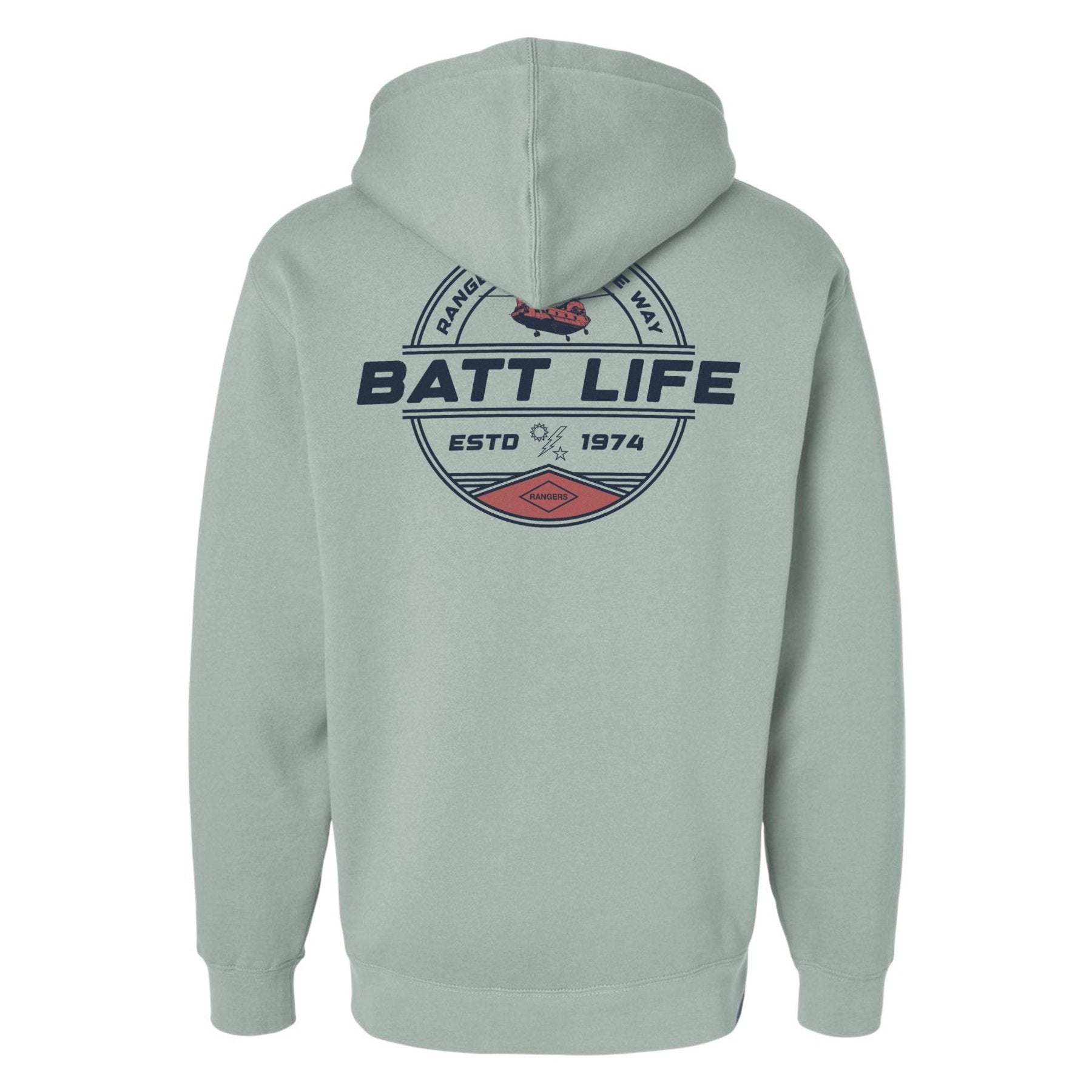 Retro Batt Life Hoodie - Small - Hoodie