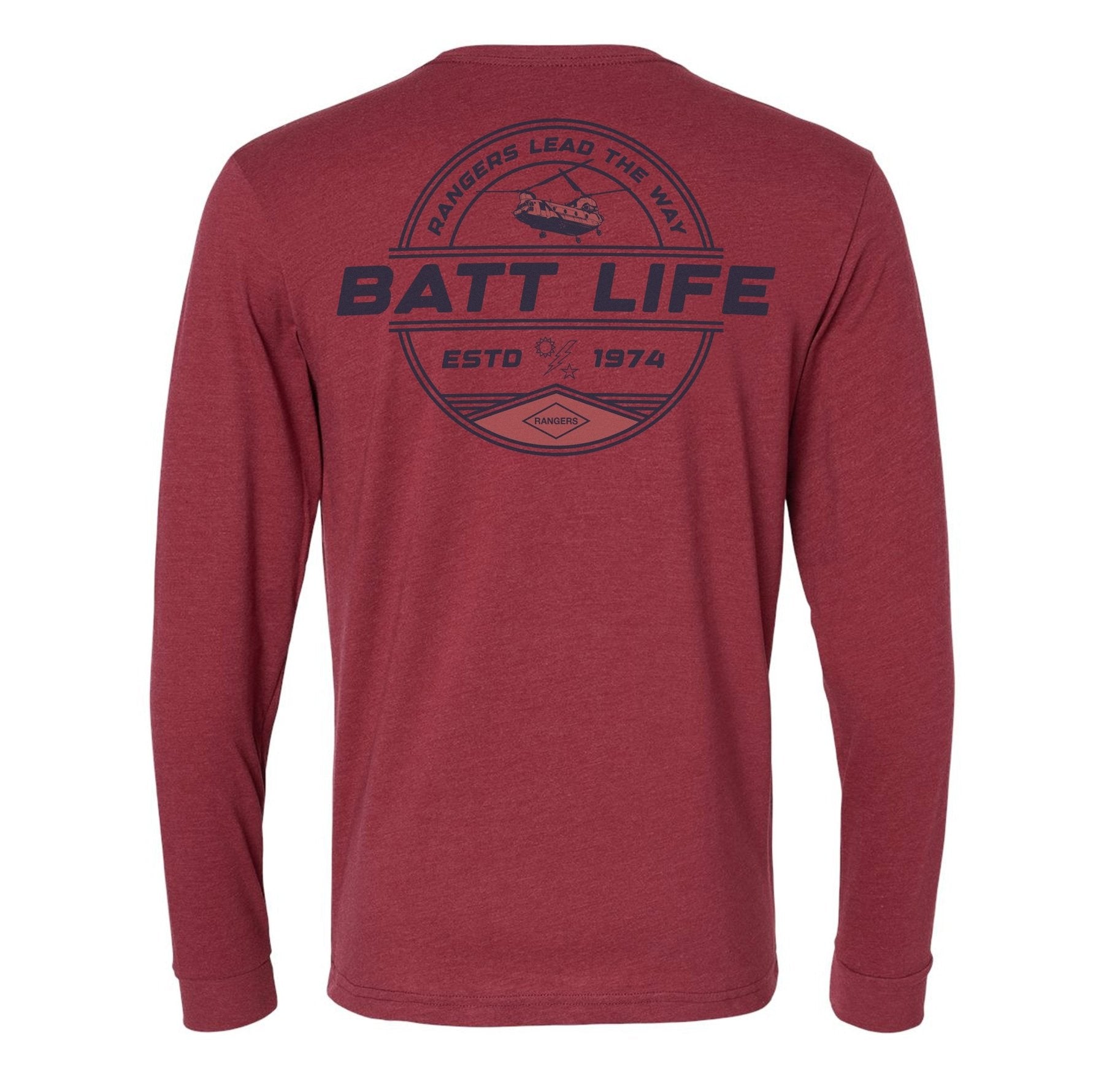 Retro Batt Life Long Sleeve - Small - Shirt