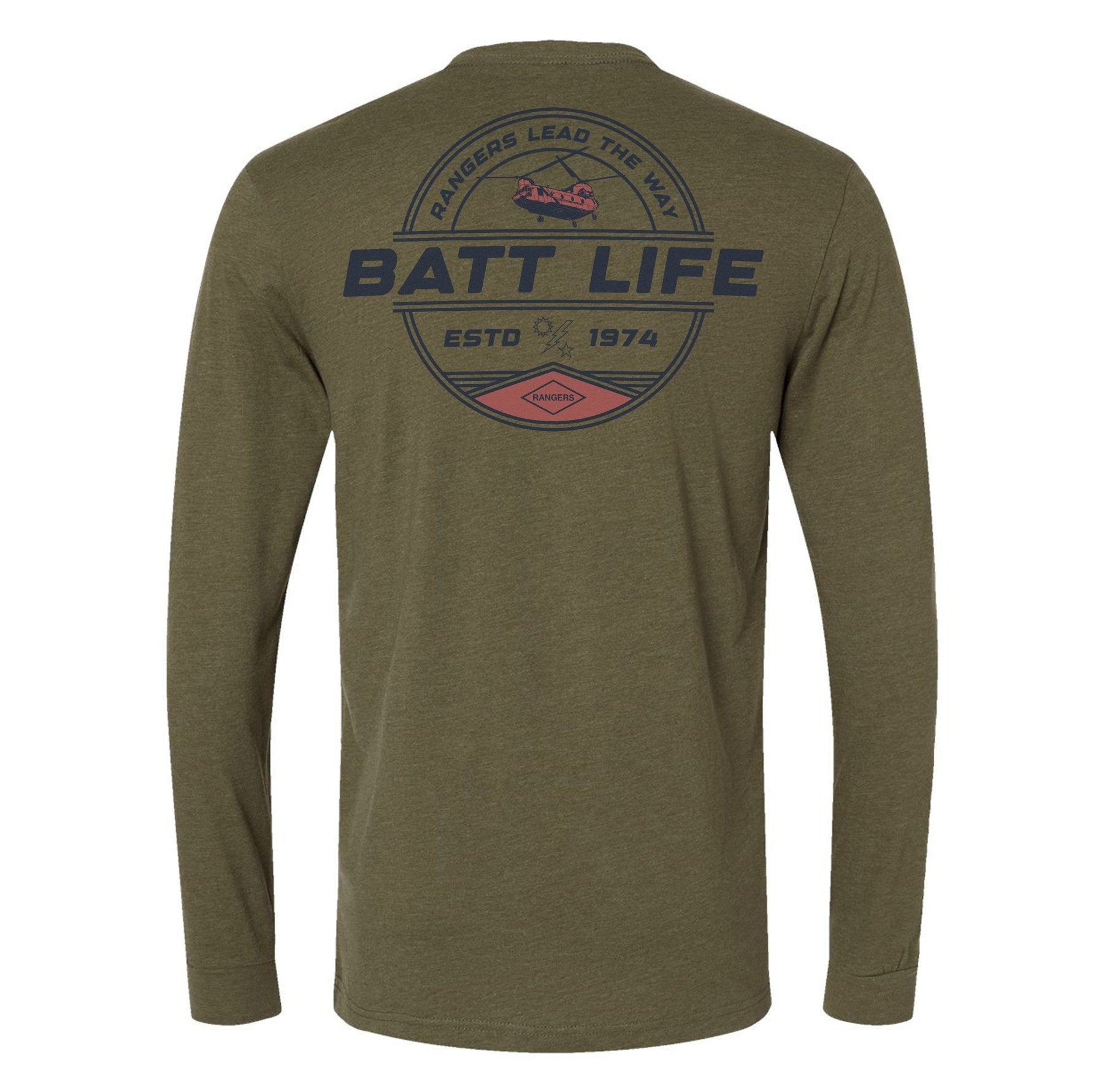 Retro Batt Life Long Sleeve - Small - Shirt