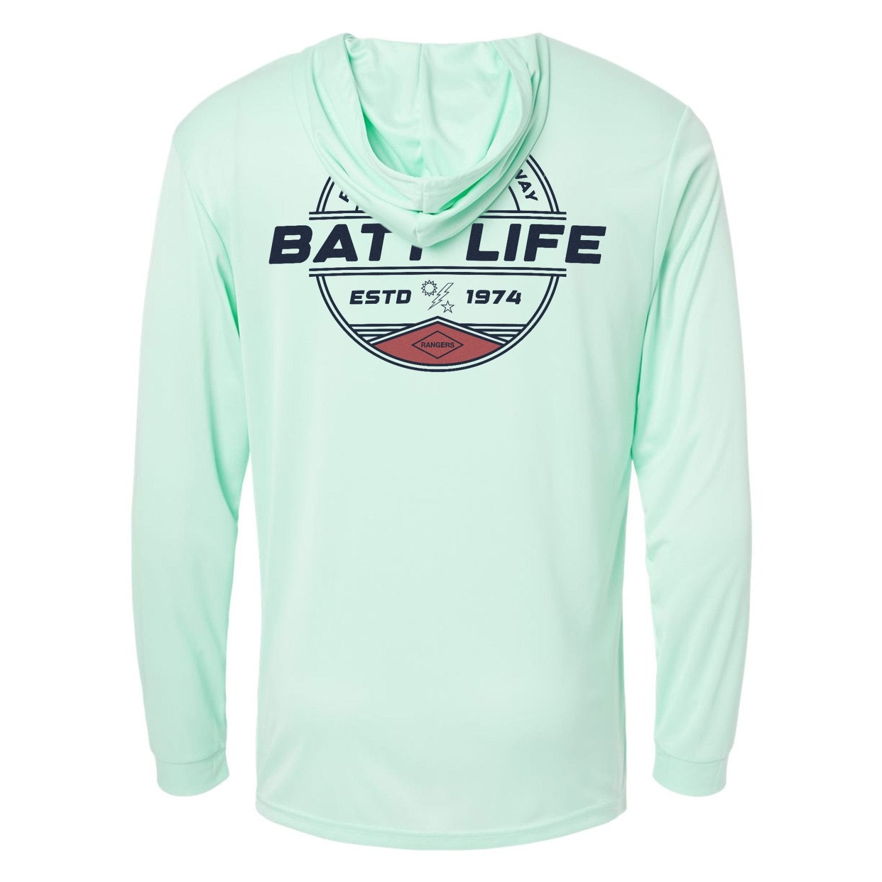 Retro Batt Life Performance Hooded LS - Small - Performance Wear