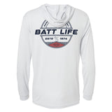 Retro Batt Life Performance Hooded LS - Small - Performance Wear