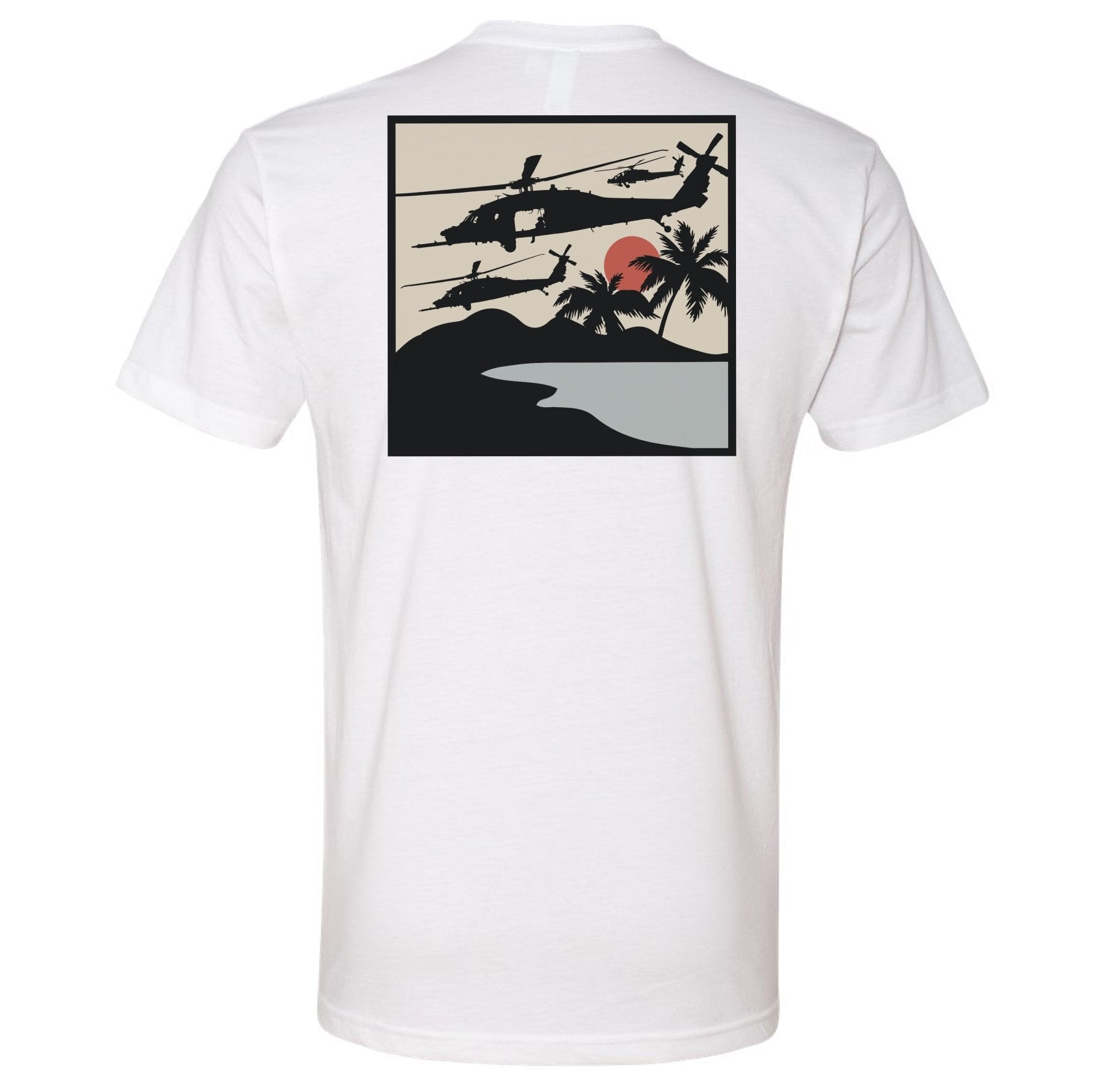 Retro Beach Blackhawk Tee - Small - Shirt