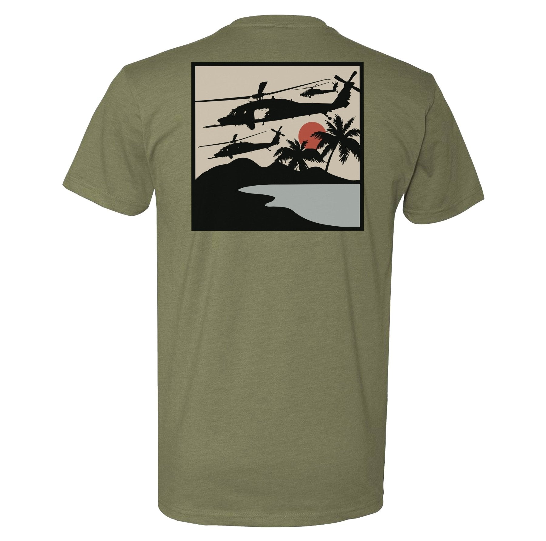 Retro Beach Blackhawk Tee - Small - Shirt