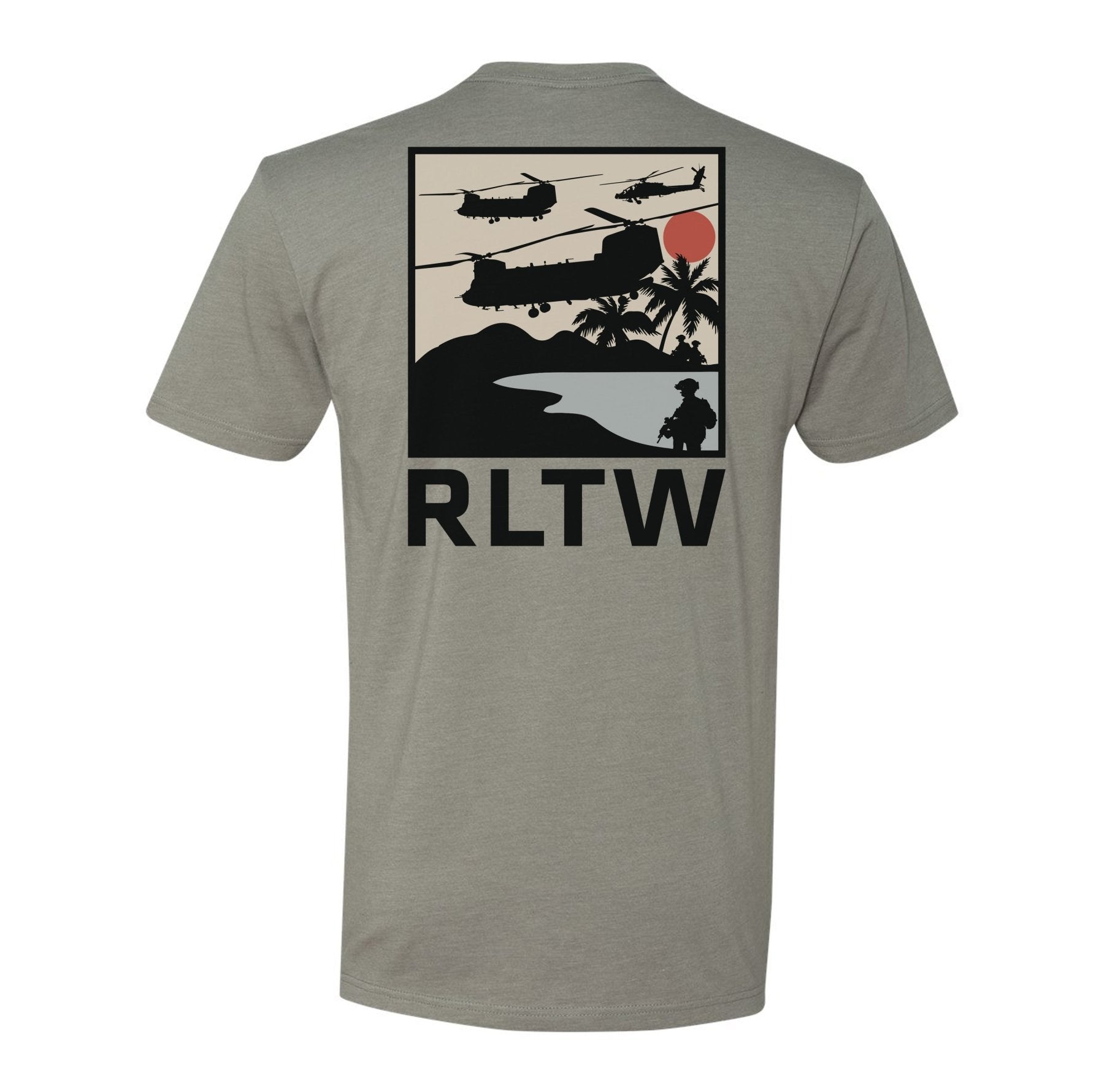 Retro Beach Chinook RLTW Tee - Small - Shirt