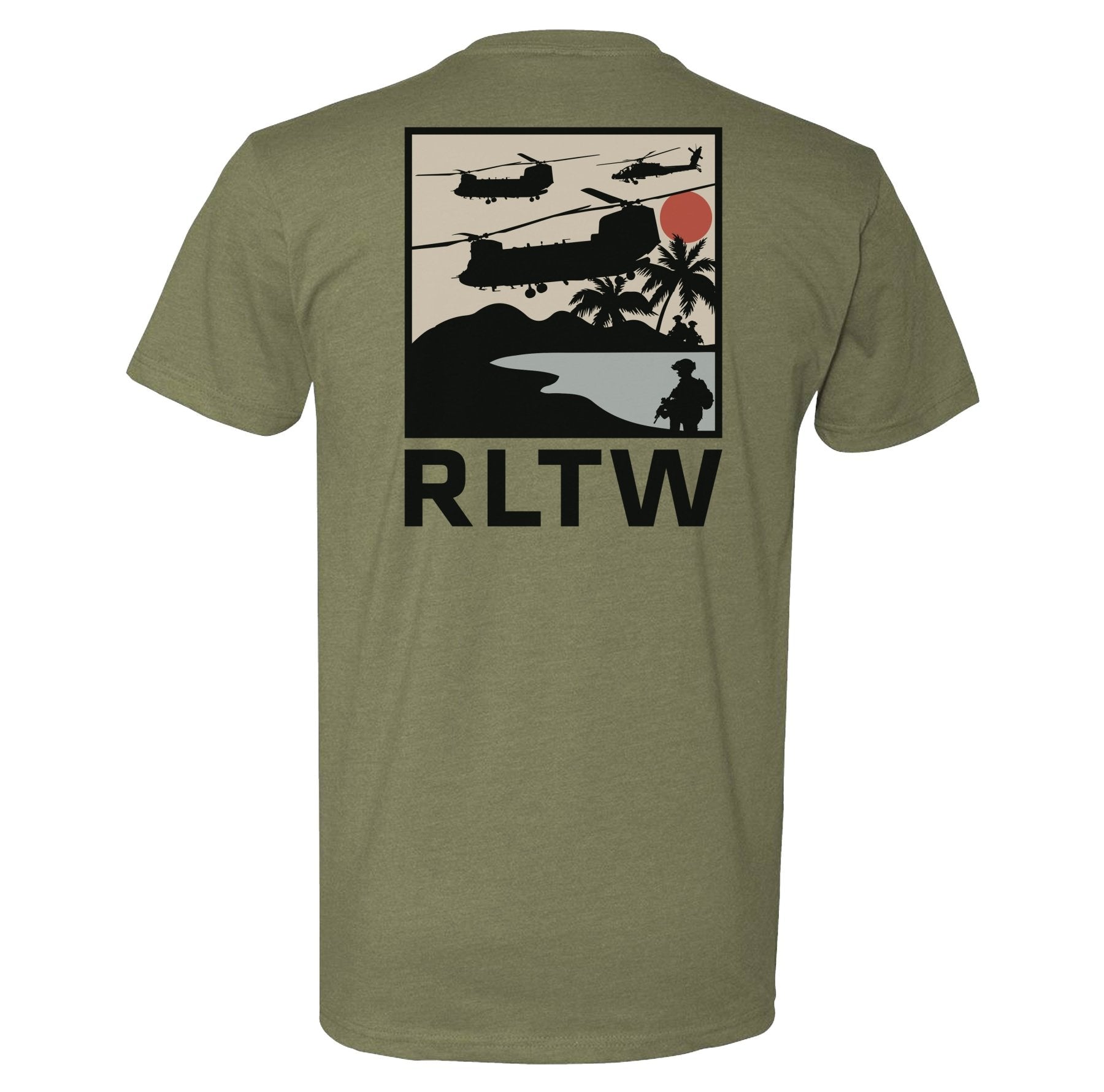 Retro Beach Chinook RLTW Tee - Small - Shirt