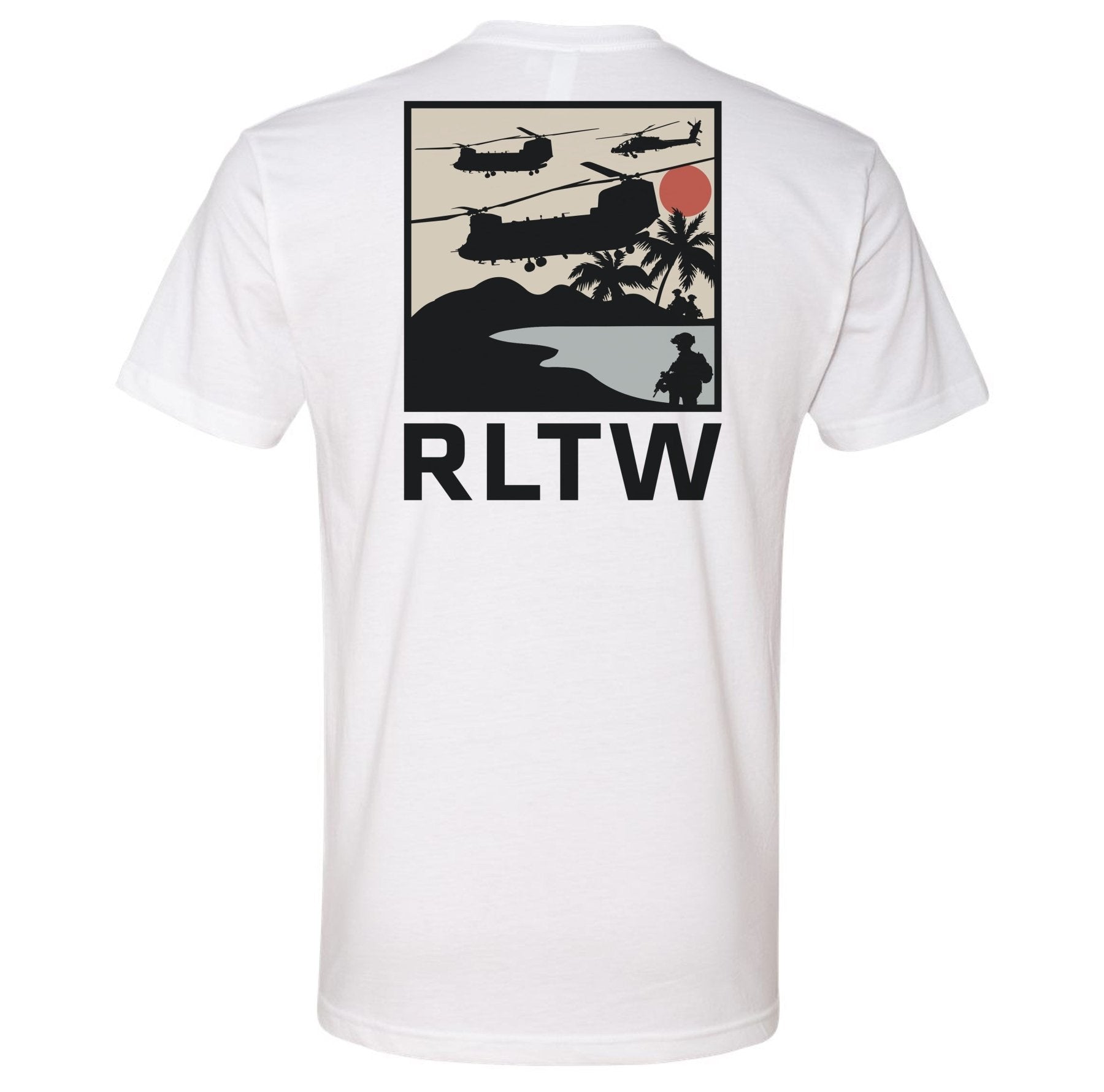 Retro Beach Chinook RLTW Tee - Small - Shirt