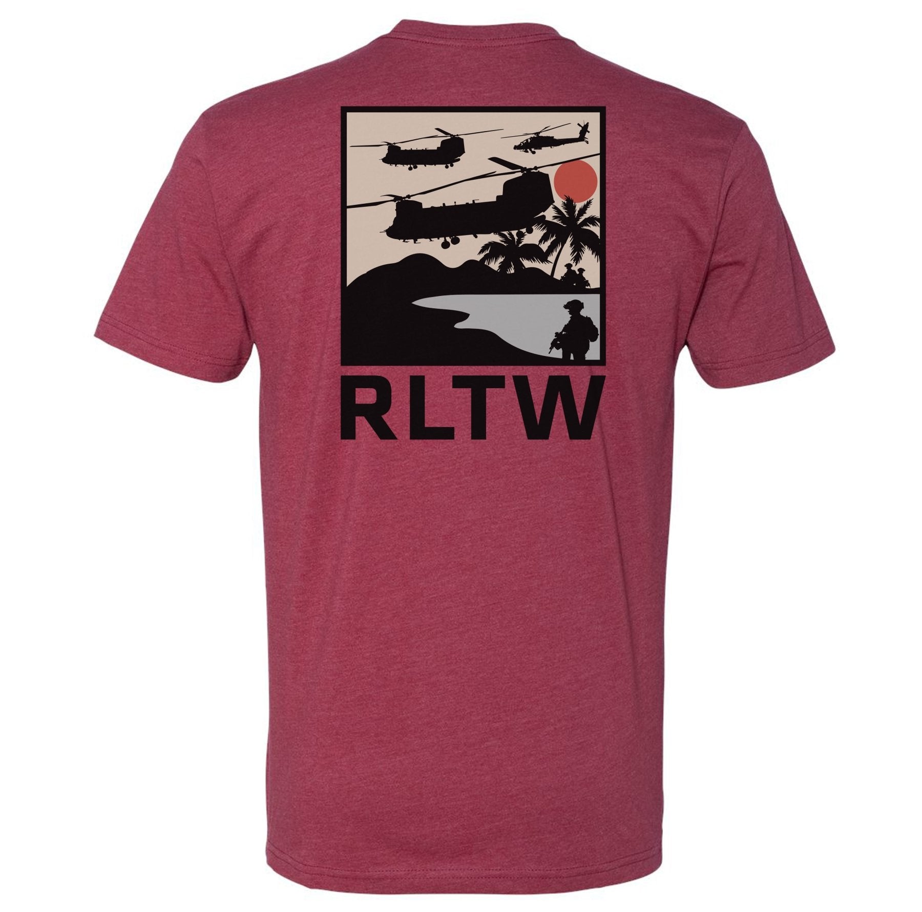 Retro Beach Chinook RLTW Tee - Small - Shirt