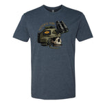 RGR Batt MICH Skull Tee - Small - Shirt