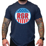 RGR Freedom Circle Tee - Small - Shirt