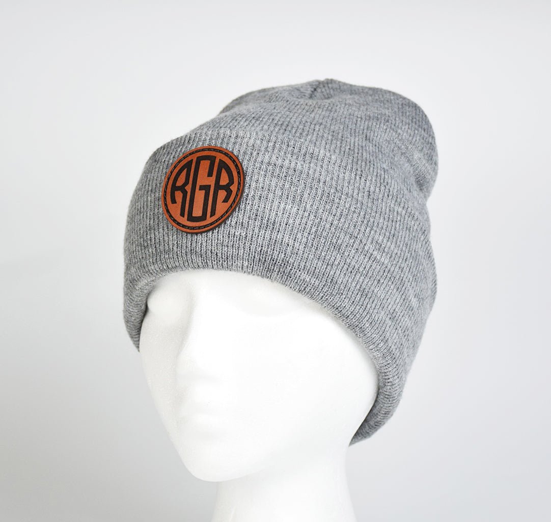 RGR Monogram Beanie w/ Cuff - One Size Fits Most - Beanie