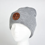 RGR Monogram Beanie w/ Cuff - One Size Fits Most - Beanie