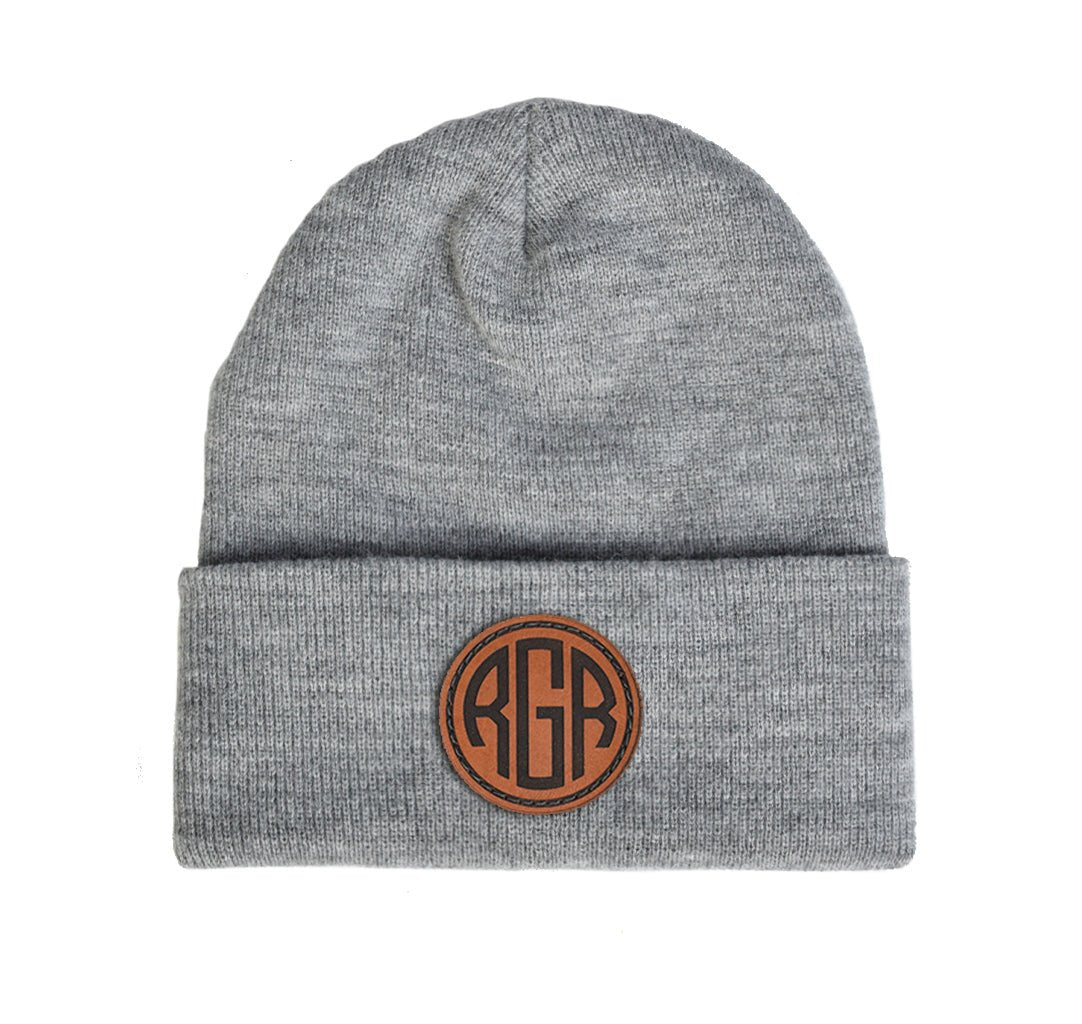 RGR Monogram Beanie w/ Cuff - One Size Fits Most - Beanie