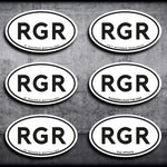 RGR Oval Sticker - RGR Sua Sponte - Sticker