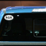 RGR Oval Sticker - RGR Sua Sponte - Sticker