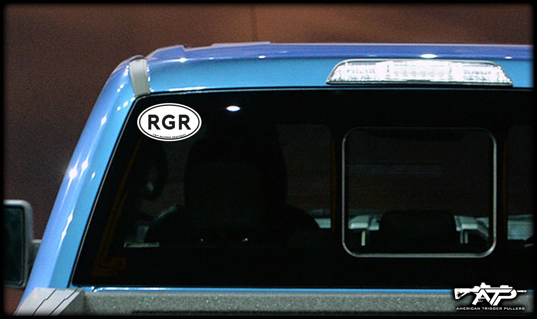 RGR Oval Sticker - RGR Sua Sponte - Sticker