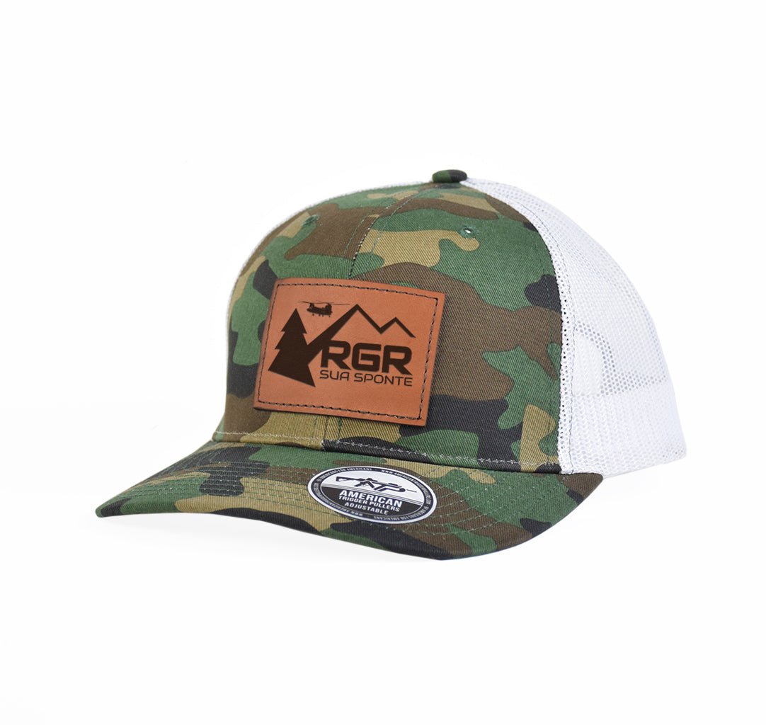 RGR Sua Sponte Leather Snap - Back - Adjustable - Headwear