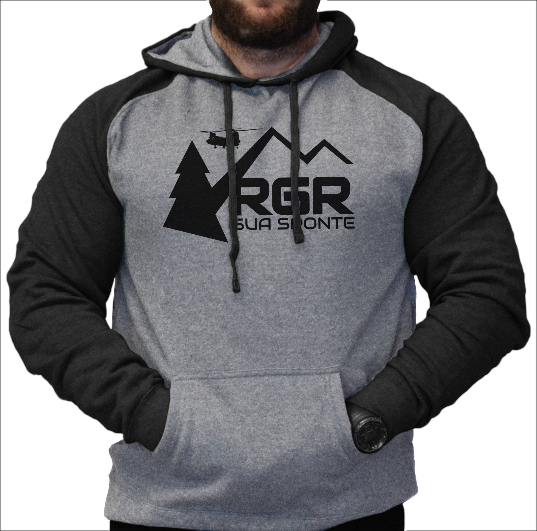 RGR Sua Sponte Raglan Hoodie - Small - Hoodie