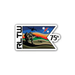 RGR Violence Guidon Sticker - 4" - Sticker