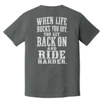 Ride Harder Heavyweight Tee - Small - Shirt