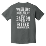Ride Harder Heavyweight Tee - Small - Shirt