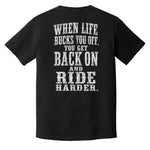 Ride Harder Heavyweight Tee - Small - Shirt