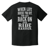 Ride Harder Heavyweight Tee - Small - Shirt