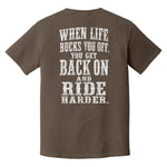 Ride Harder Heavyweight Tee - Small - Shirt