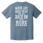 Ride Harder Heavyweight Tee - Small - Shirt