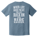 Ride Harder Heavyweight Tee - Small - Shirt