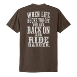 Ride Harder Tee - Small - Shirt
