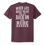 Ride Harder Tee - Small - Shirt