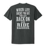 Ride Harder Tee - Small - Shirt