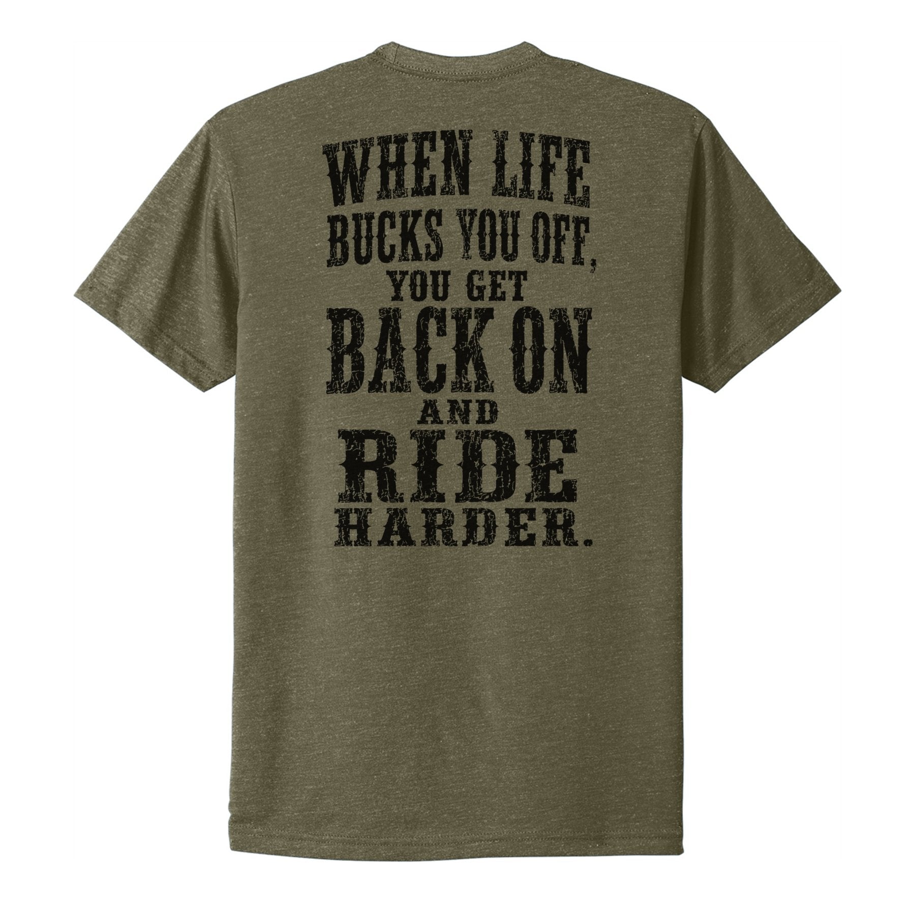 Ride Harder Tee - Small - Shirt