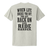 Ride Harder Tee - Small - Shirt