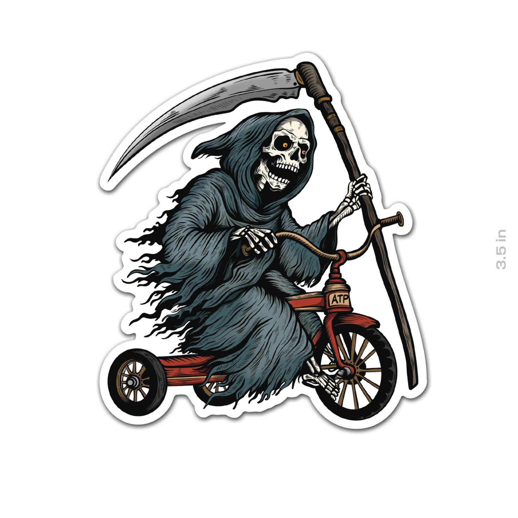 Ride or Death Sticker - 3.5" - Sticker