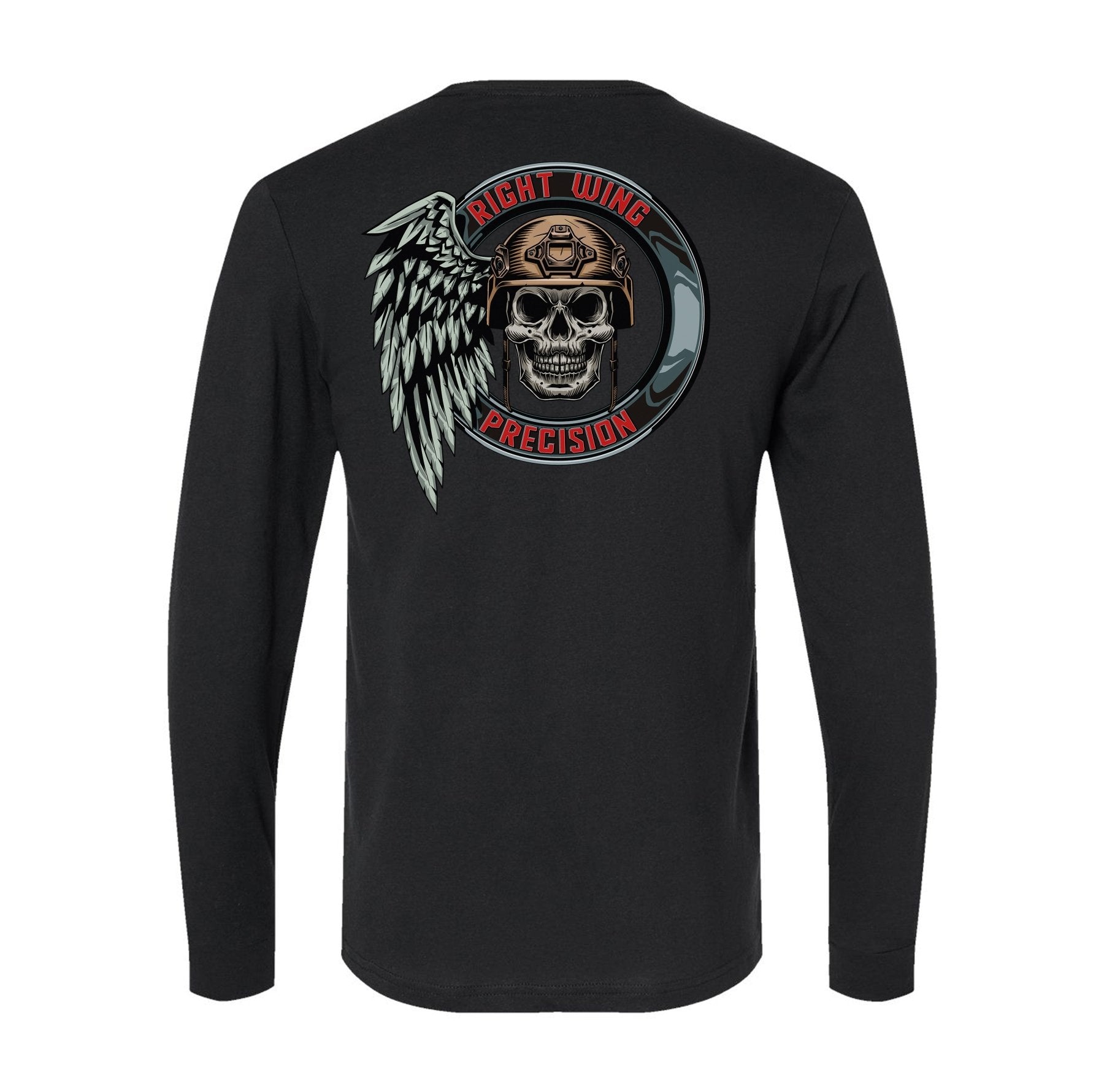 Right Wing Precision Long Sleeve - Small - Private Long Sleeve Shirt