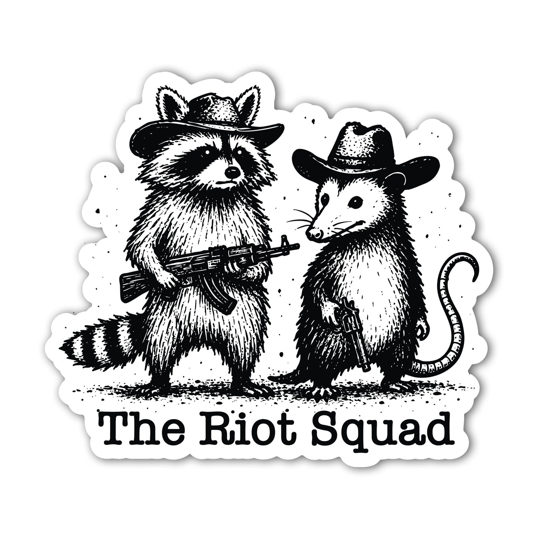 Riot Squad Sticker - 4" - Sticker