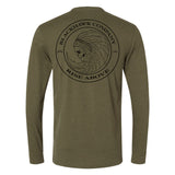 Rise Above - B Co 2 - 7 CAV Long Sleeve - Small - Private Long Sleeve Shirt