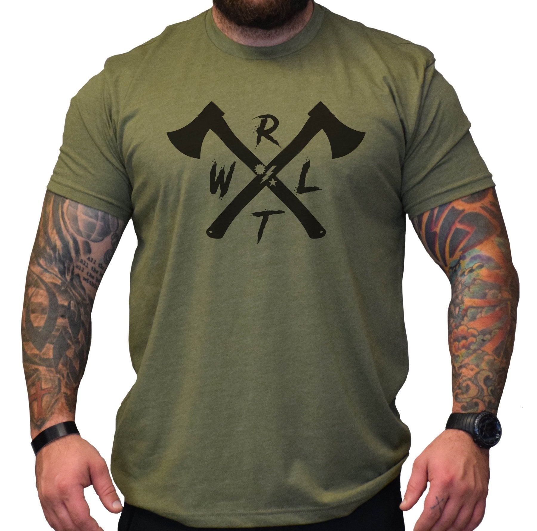 RLTW Crossed Hatchets - Small - Shirt