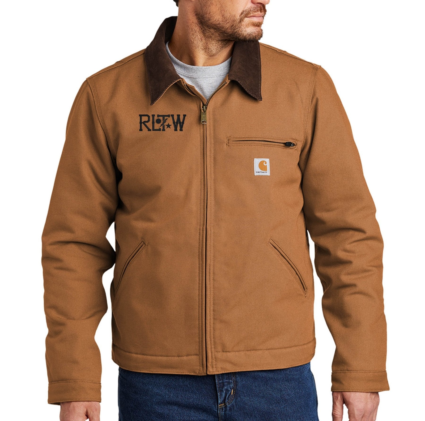 RLTW Embroidered Carhartt® Duck Detroit Jacket - Small - No Discount