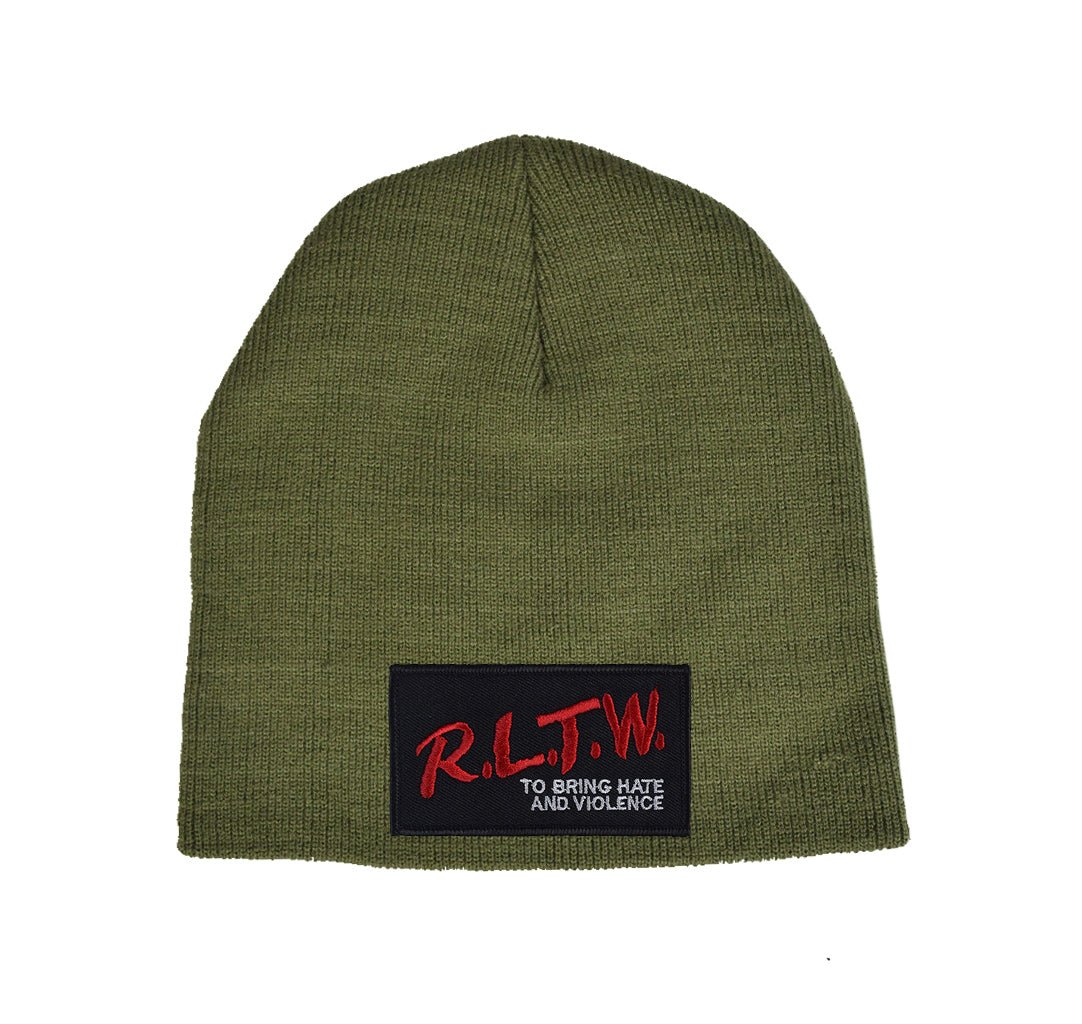 RLTW Hate & Violence Patch Beanie - OSFA - Beanie