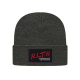 RLTW Hate & Violence Patch Cuff Beanie - 12" Cuffed Beanie - Beanie