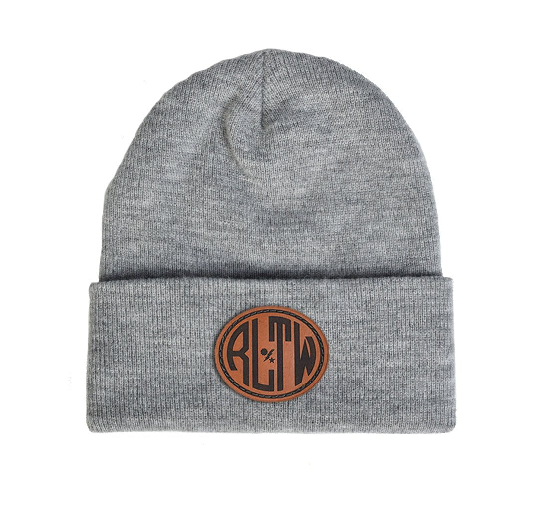 RLTW Monogram Beanie w/ Cuff - One Size Fits Most - Beanie