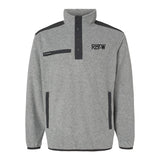 RLTW Embroidered Melange Fleece Pullover