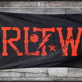 RLTW Red/Black Flag - 3' x 5' - Flag